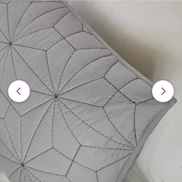 Urban Habitat Mason Coverlet Quilt 3 Piece Set Full/Queen Pillow Shams - Picture 9 of 11